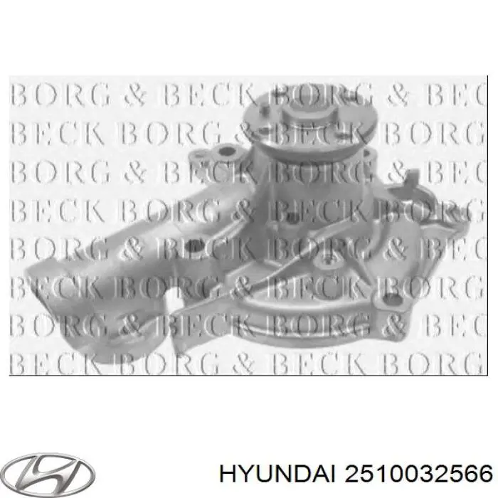 2510032566 Hyundai/Kia Насос водяной