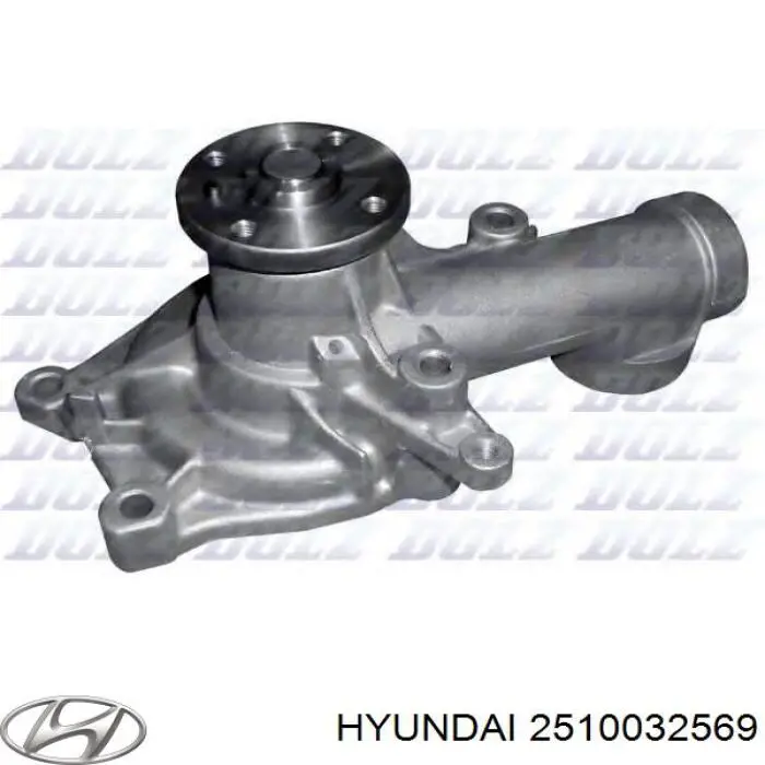 Помпа 2510032569 Hyundai/Kia