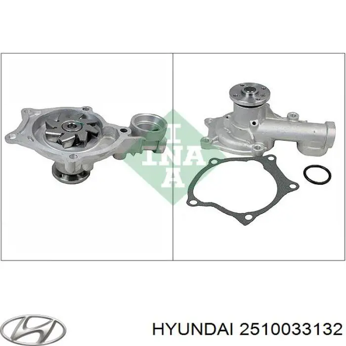 Помпа 2510033132 Hyundai/Kia
