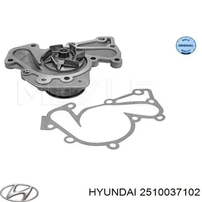 Помпа 2510037102 Hyundai/Kia