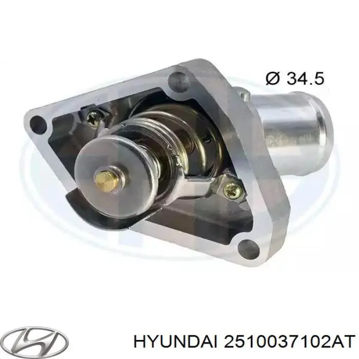 Помпа 2510037102AT Hyundai/Kia