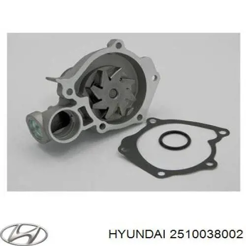 Купить 2510038002 Hyundai/Kia Насос охлаждения