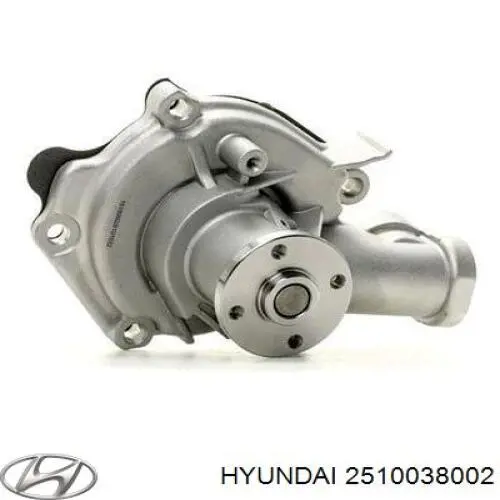 Водяной насос Hyundai/Kia 2510038002