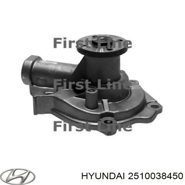 Купить 2510038450 Hyundai/Kia Насос охлаждения