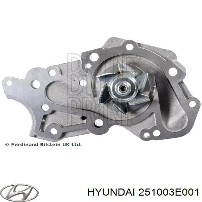 Купить 251003E001 Hyundai/Kia Насос охлаждения