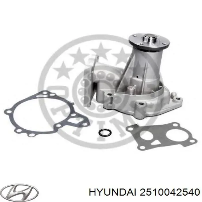 Помпа охлаждения Hyundai/Kia 2510042540 цена, от 39.21 USD