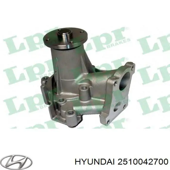 2510042700 Hyundai/Kia Bomba de água (bomba) de esfriamento