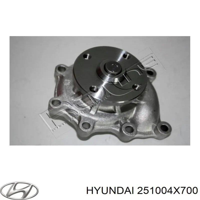 Помпа охлаждения Hyundai/Kia 251004X700 цена, от 34.86 USD