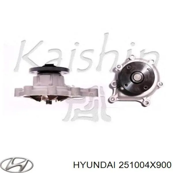 Водяной насос Hyundai/Kia 251004X900