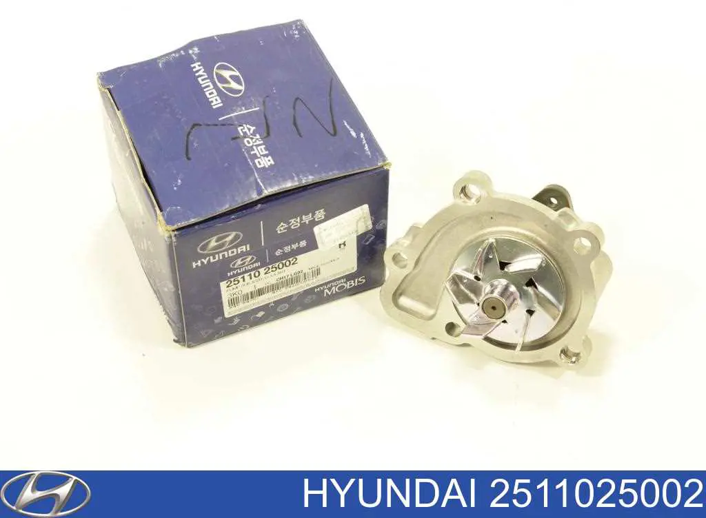 Помпа водяная (насос) охлаждения Hyundai/Kia 2511025002