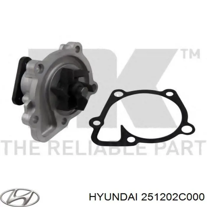 251202C000 Hyundai/Kia Насос водяной