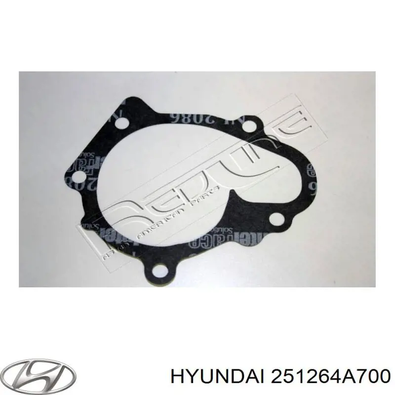 251264A700 Hyundai/Kia Прокладка водяного насоса