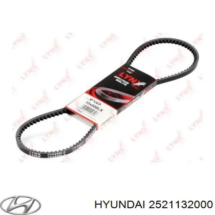 Купить 2521132000 Hyundai/Kia Ремень генератора