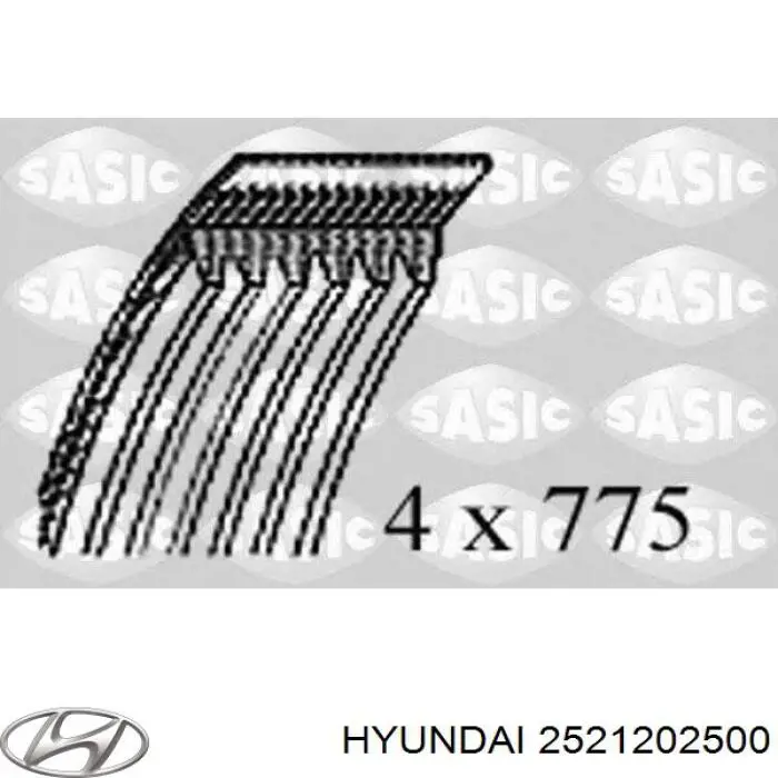 Ремень генератора 2521202500 Hyundai/Kia