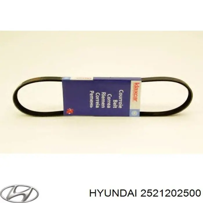 Клиновый ремень Hyundai/Kia 2521202500 цена, от 5.33 USD