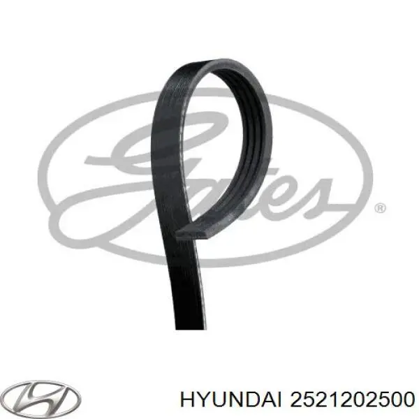 Купить 2521202500 Hyundai/Kia Ремень генератора