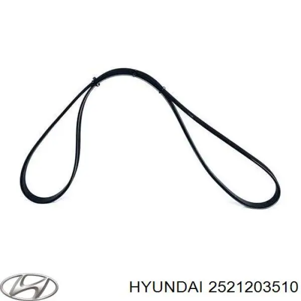 Ремень генератора 2521203510 Hyundai/Kia