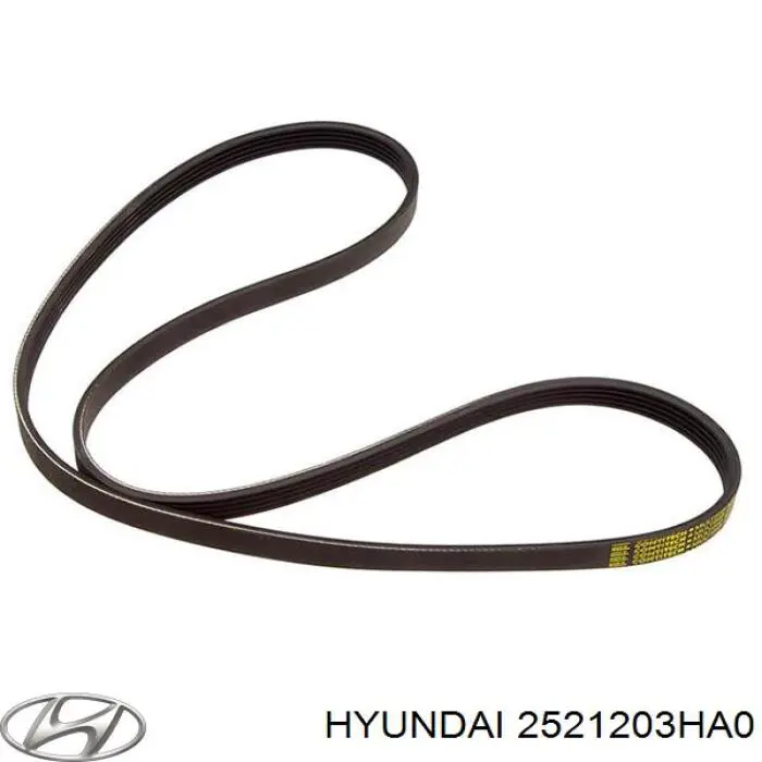 2521203HA0 Hyundai/Kia ремень генератора