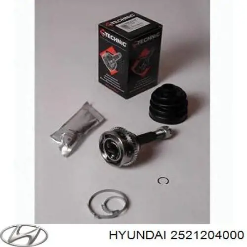 Купить 2521204000 Hyundai/Kia Ремень генератора