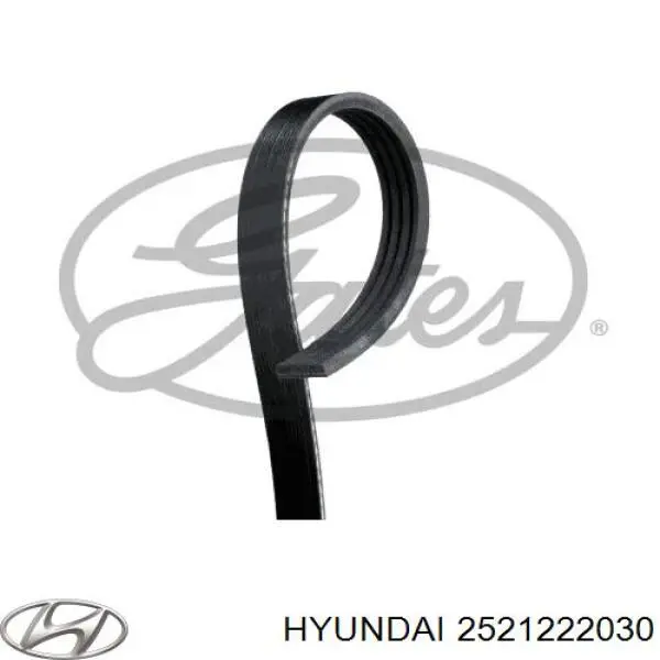 2521222030 Hyundai/Kia ремень генератора