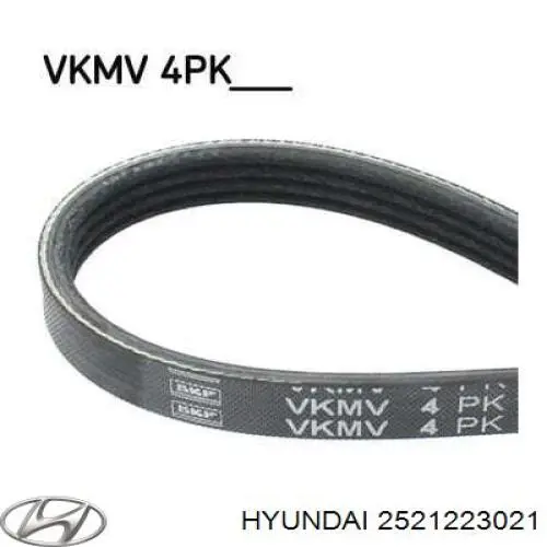 2521223021 Hyundai/Kia ремень генератора