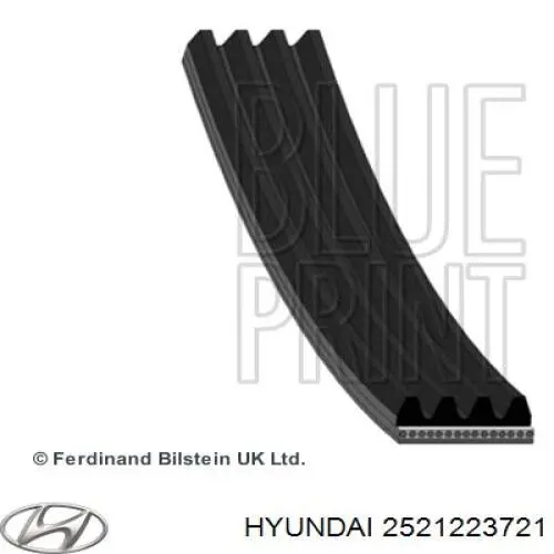 2521223721 Hyundai/Kia Поликлиновый ремень