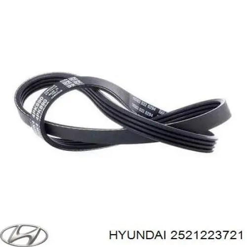 Correa trapezoidal 2521223721 Hyundai/Kia