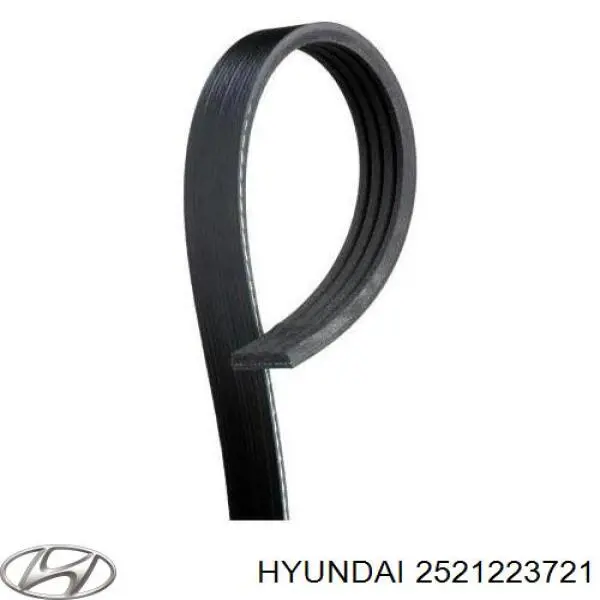Ремень генератора 2521223721 Hyundai/Kia