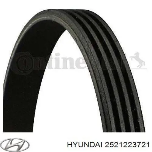 Ремень кондиционера Hyundai/Kia 2521223721