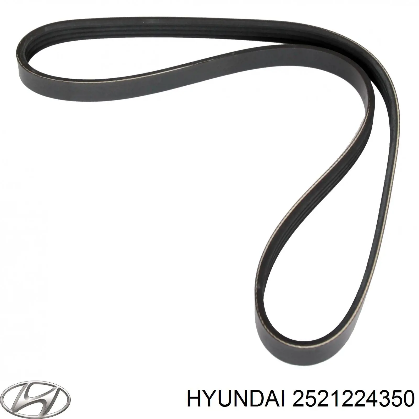 Купить 2521224350 Hyundai/Kia Ремень генератора