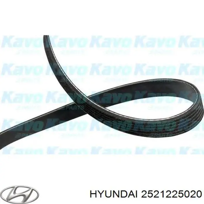 Клиновый ремень Hyundai/Kia 2521225020 цена, от 15.46 USD
