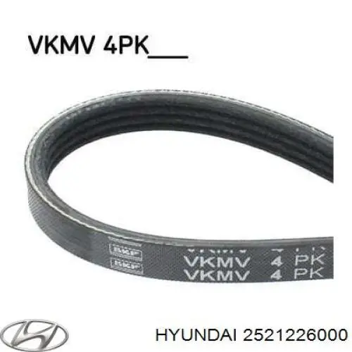 Купить 2521226000 Hyundai/Kia Ремень генератора