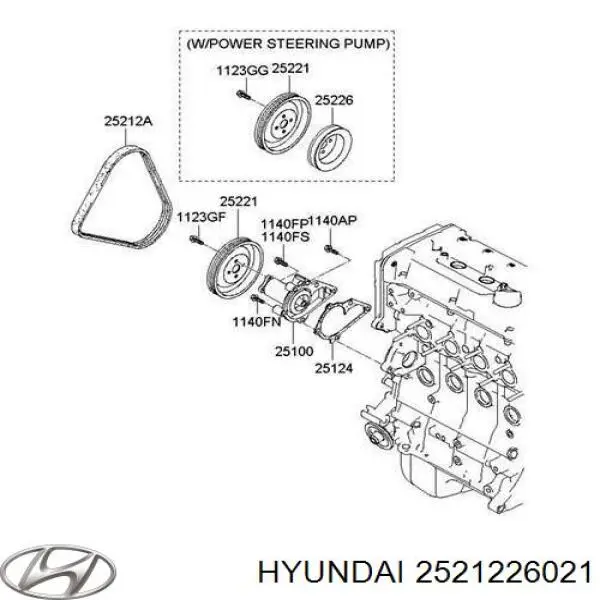 2521226021 Hyundai/Kia