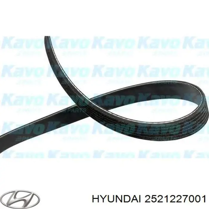 Клиновый ремень Hyundai/Kia 2521227001 цена, от 12.73 USD