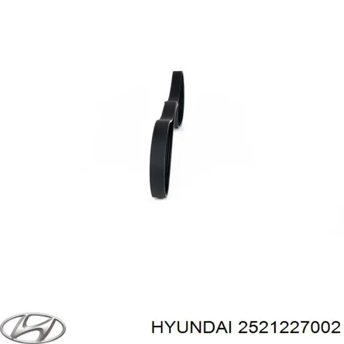 Ремень генератора 2521227002 Hyundai/Kia