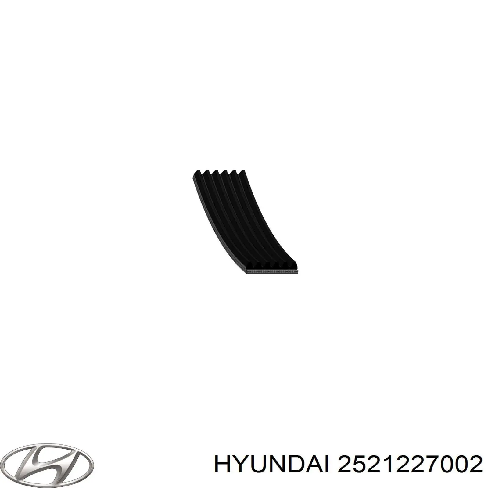 Ремень кондиционера Hyundai/Kia 2521227002