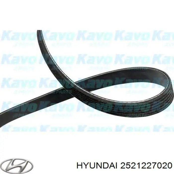 Клиновый ремень Hyundai/Kia 2521227020 цена, от 16.89 USD