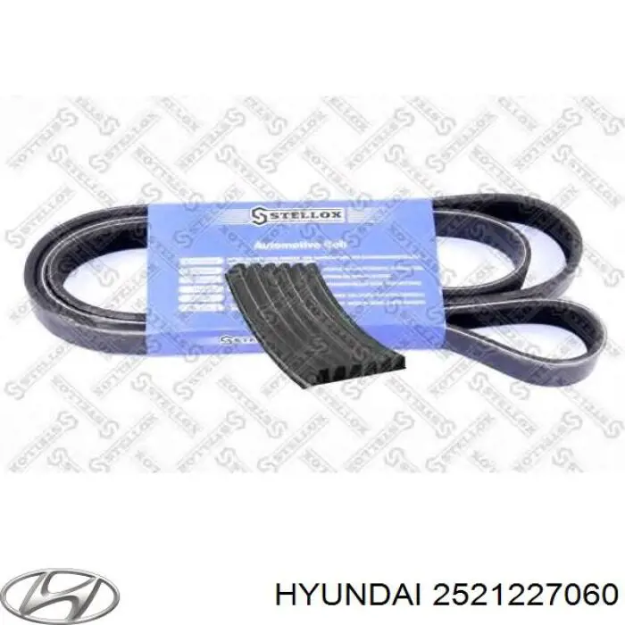 Купить 2521227060 Hyundai/Kia Ремень генератора