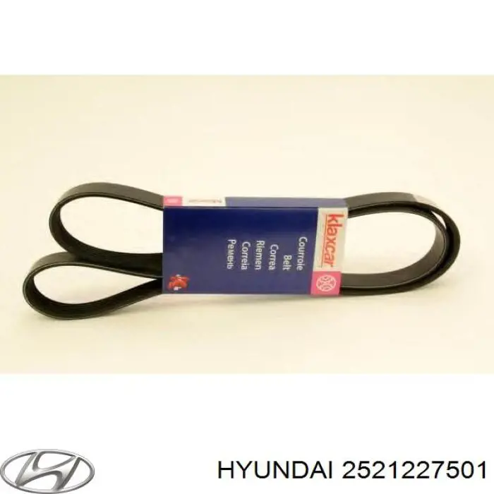 Ремень генератора 2521227501 Hyundai/Kia