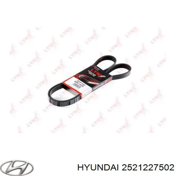 2521227502 Hyundai/Kia ремень генератора