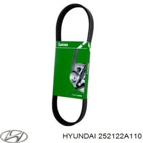 Клиновый ремень Hyundai/Kia 252122A110 цена, от 11.79 USD
