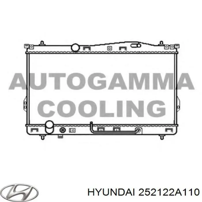 Купить 252122A110 Hyundai/Kia Ремень генератора