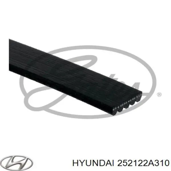 Ремень кондиционера Hyundai/Kia 252122A310