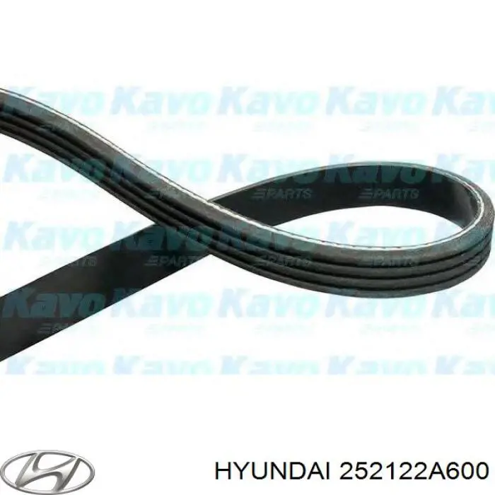 Купить 252122A600 Hyundai/Kia Ремень генератора