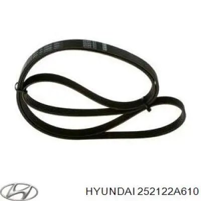 Купить 252122A610 Hyundai/Kia Ремень генератора