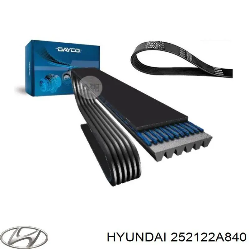 25212-2A840 Hyundai/Kia ремень генератора