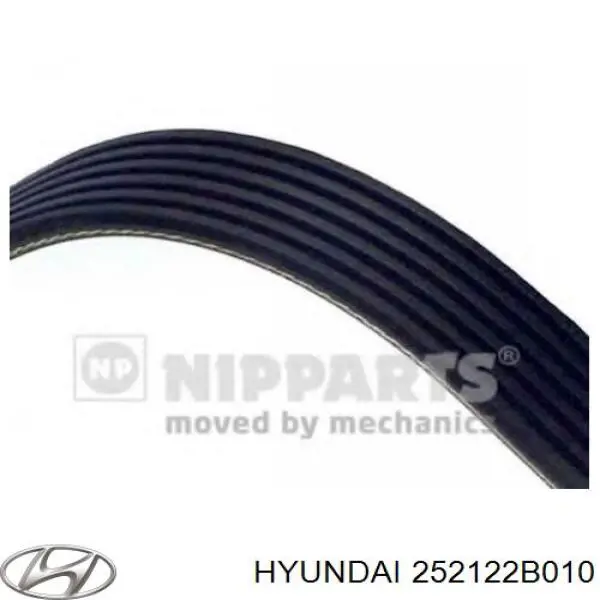 Купить 252122B010 Hyundai/Kia Ремень генератора