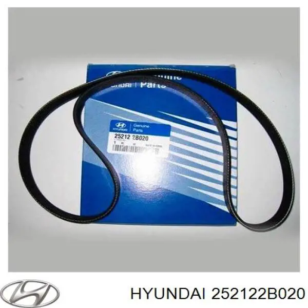 Ремень генератора 252122B020 Hyundai/Kia