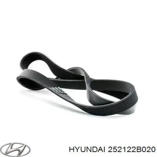252122B020 Hyundai/Kia Поликлиновый ремень