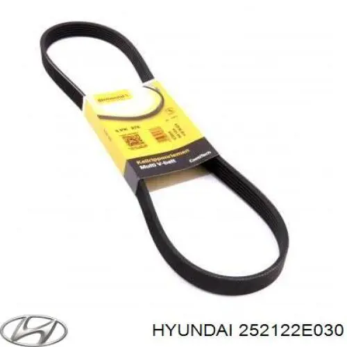 Ремень генератора 252122E030 Hyundai/Kia